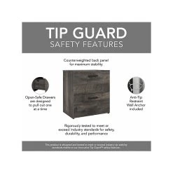 Kathy Ireland® Home By Bush Furniture City Park Lateral File Cabinet, Letter/Legal, 30"H, Dark Gray Hickory (CPF127GH-03) 11 Kathy Ireland® Home By Bush Furniture City Park Lateral File Cabinet, Letter/Legal, 30"H, Dark Gray Hickory (CPF127GH-03) -Staples Department Store 0164D6A5 F2CC 4E17 97E8D4956868AD15 sc7