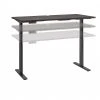 Bush Business Furniture Move 60 Series 27''-47'' Adjustable Standing Desk, Storm Gray (M6S6030SGBK)