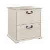 Bush Furniture Homestead 2-Drawer Lateral File Cabinet, Letter/Legal, 30"H, Linen White Oak (HOF129LW-Z)