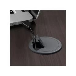 Bush Furniture Cabot 37-42"H Corner Adjustable Standing 3-Position Desk With Shelves, Heather Gray (WC31716) -Staples Department Store 1D9E6896 DCCD 4A61 B2ACA405B88F24CB sc7