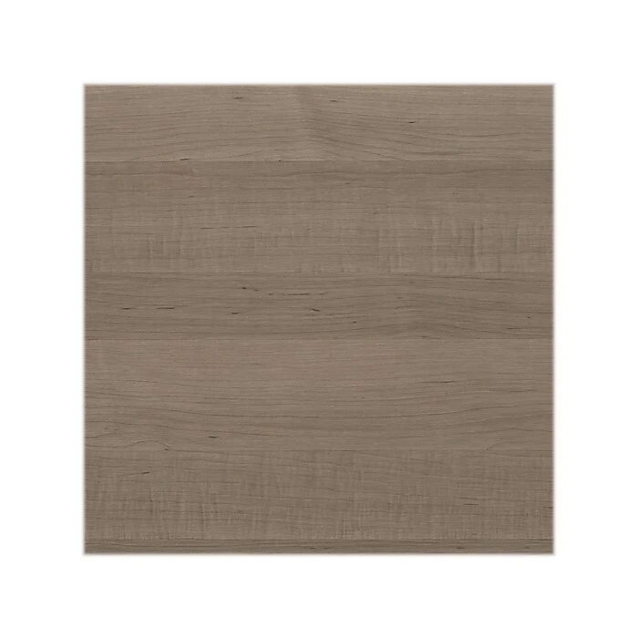 Bush Furniture Cabot 37-42"H Corner Adjustable Standing 3-Position Desk With Shelves, Ash Gray (WC31216) 5 Bush Furniture Cabot 37-42"H Corner Adjustable Standing 3-Position Desk With Shelves, Ash Gray (WC31216) - Image 5