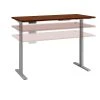 Bush Business Furniture Move 60 Series 27''-47'' Adjustable Standing Desk, Hansen Cherry (M6S7230HCSK)