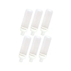 Viribright 8-Watt Soft White LED PL Commercial Bulb, 6/Pack (750156)