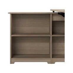 Bush Furniture Cabot 37-42"H Corner Adjustable Standing 3-Position Desk With Shelves, Ash Gray (WC31216) 13 Bush Furniture Cabot 37-42"H Corner Adjustable Standing 3-Position Desk With Shelves, Ash Gray (WC31216) -Staples Department Store 72D5267B D64F 46AB AE175D6E59077691 sc7