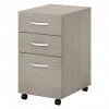 Bush Business Furniture Studio C 3 Drawer Mobile File Cabinet, Sand Oak (SCF216SOSU)
