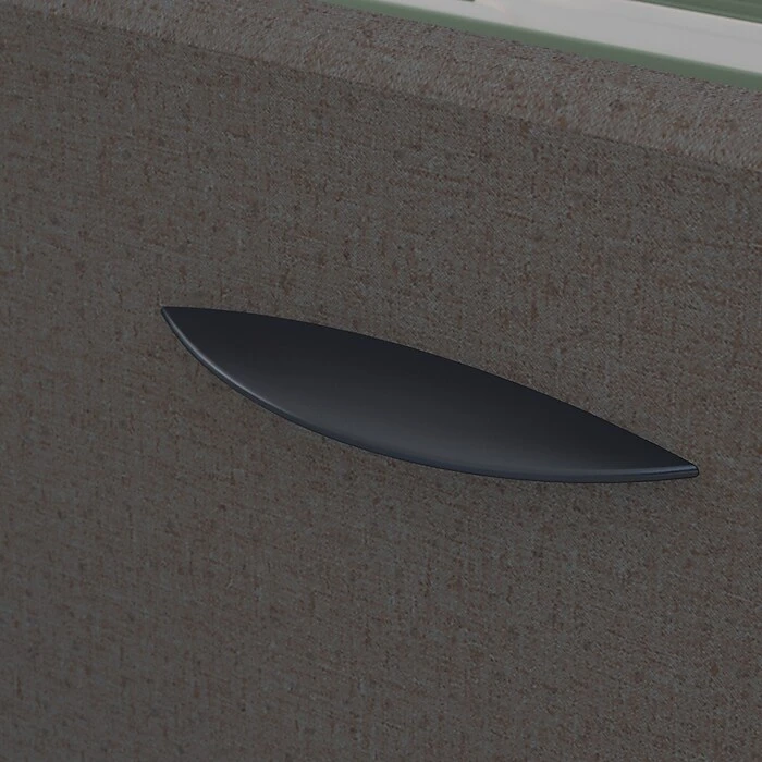 Bush Business Furniture Cubix 3 Drawer Mobile File Cabinet, Slate (WC84853PSU) 7 Bush Business Furniture Cubix 3 Drawer Mobile File Cabinet, Slate (WC84853PSU) - Image 7