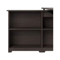 Bush Furniture Cabot 37-42"H Corner Adjustable Standing 3-Position Desk With Shelves, Heather Gray (WC31716) -Staples Department Store BC065542 68D0 40DC A52E71BCDD9567E5 sc7