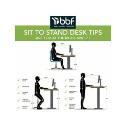 Bush Business Furniture Move 40 28"-48"H Electric Adjustable Standing Desk, Storm Gray/Black (M4S4824HCBK) -Staples Department Store CAC9D487 62B2 48E7 B2BF0B1066A7A5D2 sc7