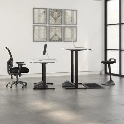 Bush Business Furniture Move 60 Series 27''-47'' Adjustable Standing Desk, White (M6S6030WHBK) -Staples Department Store CEA79B98 E2F0 4DEC 91DEA43718A33BA5 sc7
