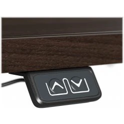 Bush Business Furniture Move 40 28"-48" Adjustable Standing Desk, Black Walnut/Black (M4S7230BWBK) -Staples Department Store D835DE21 70FA 46C6 8576BCDD1D9FF635 sc7