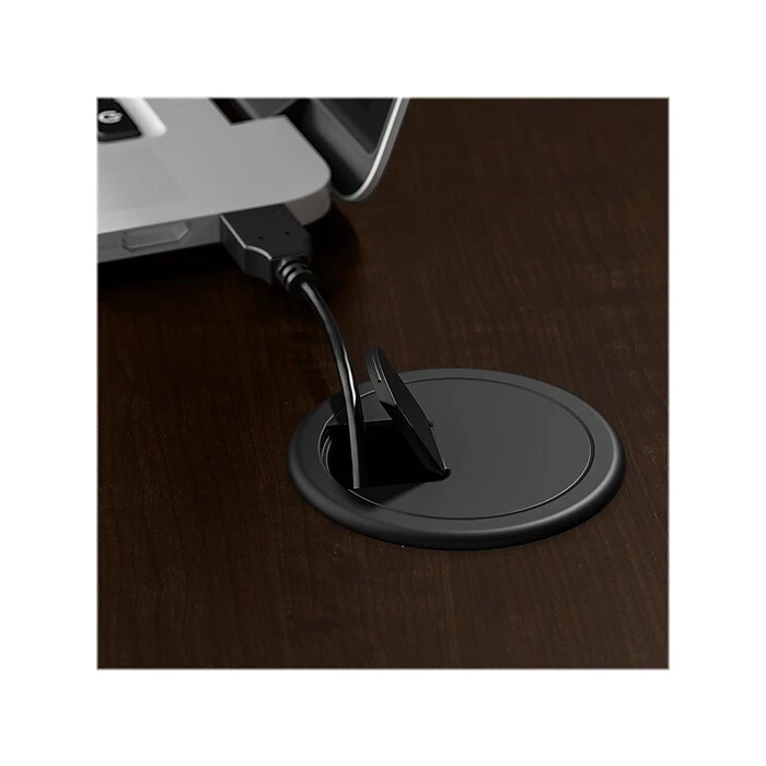 Bush Business Furniture Move 40 28"-48" Adjustable Standing Desk, Mocha Cherry/Black (M4S6030MRBK) 7 Bush Business Furniture Move 40 28"-48" Adjustable Standing Desk, Mocha Cherry/Black (M4S6030MRBK) - Image 7