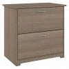 Bush Furniture Cabot 2-Drawer Lateral File Cabinet, Letter/Legal, Ash Gray, 31" (WC31280)