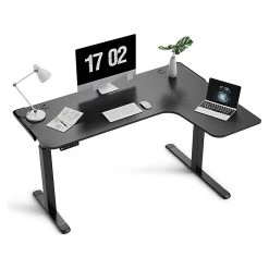 Eureka Ergonomic 30"-48"H L-Shaped Adjustable Standing Desk, Black (ED1875-BK) 11 Eureka Ergonomic 30"-48"H L-Shaped Adjustable Standing Desk, Black (ED1875-BK) -Staples Department Store EB96875E FF15 4522 A79899577DAF8E5B sc7