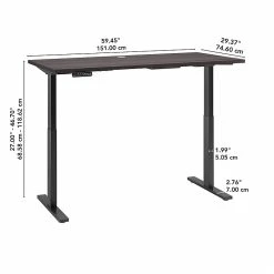 Bush Business Furniture Move 60 Series 27''-47'' Adjustable Standing Desk, Storm Gray (M6S6030SGBK) -Staples Department Store EE7627C1 B158 41DA B4560821919C3C19 sc7