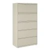 Staples Commercial HL8000 5 File Drawers Lateral File Cabinet, Locking, Putty/Beige, Letter/Legal, 36"W (21744D)
