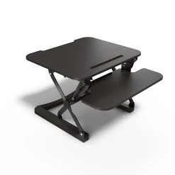 Union & Scale™ FlexFit™ 27" Adjustable Desk Riser, Black (UN44901-CC)
