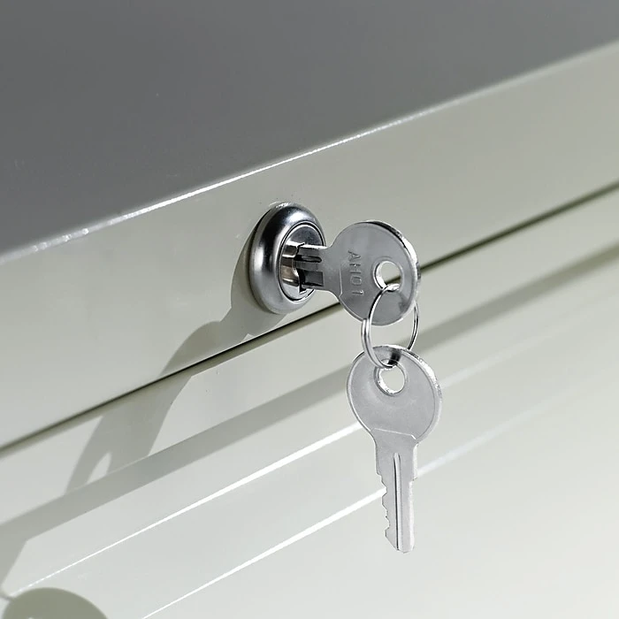 Two-Drawer Lateral File Cabinet, 36w X 19-1/4d X 29h, Light Gray 3 Two-Drawer Lateral File Cabinet, 36w X 19-1/4d X 29h, Light Gray - Image 3