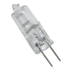 Moonrays 95499 20-Watt 12-Volt Halogen Bi-Pin Replacement Light Bulb, 2-Pack, Clear Glass