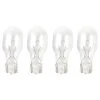 Moonrays 95527 11-Watt 12-Volt Wedge Base Replacement Light Bulb, 4-Pack, Clear Glass