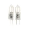 Moonrays 95517 10-Watt 12-Volt Halogen Bi-Pin Replacement Light Bulb, 2-Pack, Clear Glass