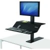 Fellowes Lotus VE Sit-Stand Single Workstation, Black (2750862)