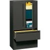 HON® 700 Series 2 Drawer Lateral File Cabinet W/Roll-Out & Posting Shelves, Charcoal, Letter/Legal, 36"W (HON785LSS)