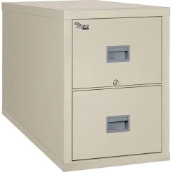 FireKing Patriot 2-Drawer Vertical File Cabinet, Legal, Putty, 20 13/16"W (2P2131CPAI)