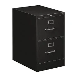 HON 510 Series 2 Drawer Vertical File Cabinet, Legal, Black, 25"D (H512CPP) -Staples Department Store s0836459 sc7