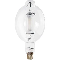 Philips Pulse Start Metal Halide Lamp, Base Up Mounting, 1000 Watts, BT37, 6PK