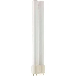 Philips Compact Fluorescent PL-L Lamp, 18 Watts, 4-Pin, Cool White, 25PK