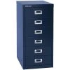 Bisley Six Drawer Steel Multidrawer, Navy, Letter/A4 (MD6-NV)