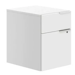 Union & Scale™ Workplace2.0™ 20" Mobile Pedestal, White (UN57491)