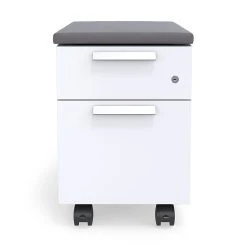 Union & Scale™ Lewis™ 2-Drawer Mobile Pedestal, Letter/Legal Size, Charcoal (UN55951) -Staples Department Store s1204209 sc7