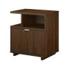 Kathy Ireland® Home By Bush Furniture Madison Avenue Single-Drawer Lateral File Cabinet, Modern Walnut, 27.17" (MDF127MW-03)