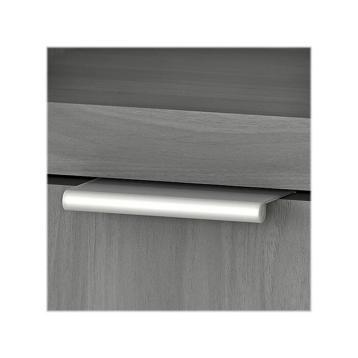 Kathy Ireland® Home By Bush Furniture Madison Avenue Single-Drawer Lateral File Cabinet, Modern Gray, 27.17" (MDF127MG-03) 4 Kathy Ireland® Home By Bush Furniture Madison Avenue Single-Drawer Lateral File Cabinet, Modern Gray, 27.17" (MDF127MG-03) - Image 4