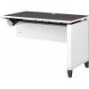 Bush Furniture Somerset 29"-41" Adjustable Desk, Storm Gray/White (WC81042)
