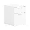 HON Mod 2-Drawer Vertical File Cabinet, Letter/Legal, Simply White, 20" (HLPLPMBFLPW1)