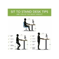 Bush Business Furniture Move 40 Series 28"-48" Adjustable Standing Desk, White Spectrum/Cool Gray Metallic (M4S6030WPSK) -Staples Department Store sp114331623 sc7