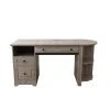 Homenations Lake Shore 6"-30"H Writing Lift Desk, Washed Gray (SH-OF-2602)