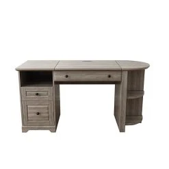 Staples Department Store 11 Homenations Lake Shore 6"-30"H Writing Lift Desk, Washed Gray (SH-OF-2602)