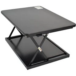 Uncaged Ergonomics CHANGEdesk 3"-14" Metal Adjustable Desk Riser, Black (CDMM-B)