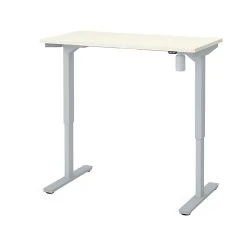 Bestar Universel 29"-45" Adjustable Standing Desk, White Chocolate (65837-31)