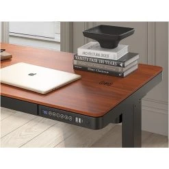Koble Juno 29"-47" Melamine Adjustable Desk, Brown/Black (KB-DK007-001) -Staples Department Store sp123153277 sc7