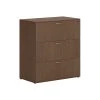 HON Mod 3-Drawer Lateral File Cabinet, Locking, Letter/Legal, Sepia Walnut, 36" (HLPLLF3620L3.LSE1)