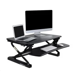 FlexiSpot 35" Sit-Stand Desk Converter, Black (M2B)