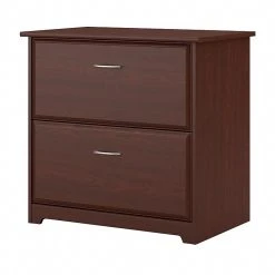 Bush Furniture Cabot Lateral File Cabinet, Harvest Cherry (WC31480)