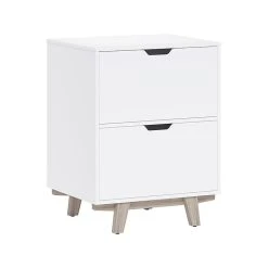 Thomasville Furniture Whitney 2-Drawer Lateral File Cabinet, Letter/Legal, White, 23.75" (SPLS-WHLF-TV)