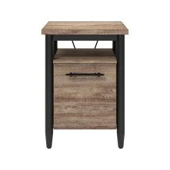 Thomasville Breslyn 1-Drawer Vertical File Cabinet, Assembled, Letter/Legal, Crosscut Hickory, 20"D (SPLS-BRDF-TV)