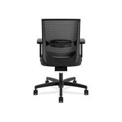 HON Coze 26"-44" Adjustable Desk With Convergence Task Chair, Florence Walnut/Silver/Black (HCZ48FWHCNVUR10) -Staples Department Store sp133532671 sc7