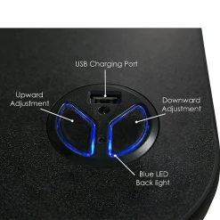 VersaDesk PowerPro 36"W Electric Sit To Stand Desktop Converter With Keyboard Tray & USB Port, Black (SP7643624-00-01) -Staples Department Store sp135451790 sc7 2